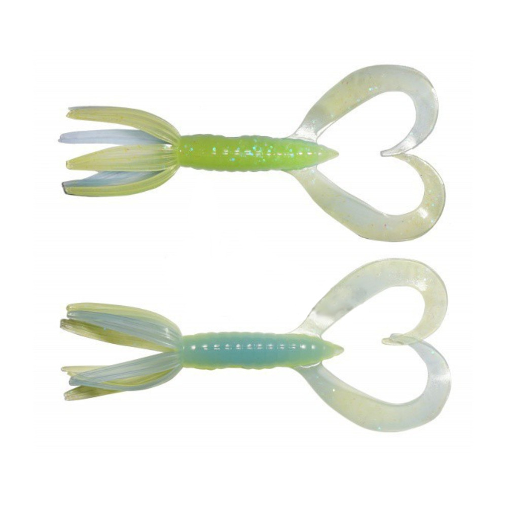 Keitech Little Spider 2" 5cm 1.1g LT41T LT Electric Chart 8pcs