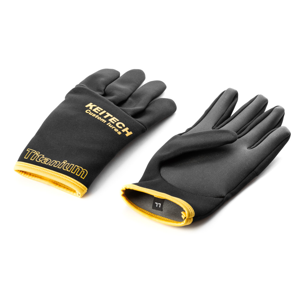 Keitech Neoprene gloves Titanium LLL