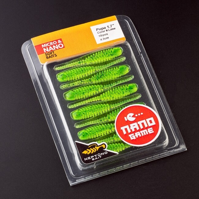 Pupa 1.2" 3cm Aquasilver 20vnt