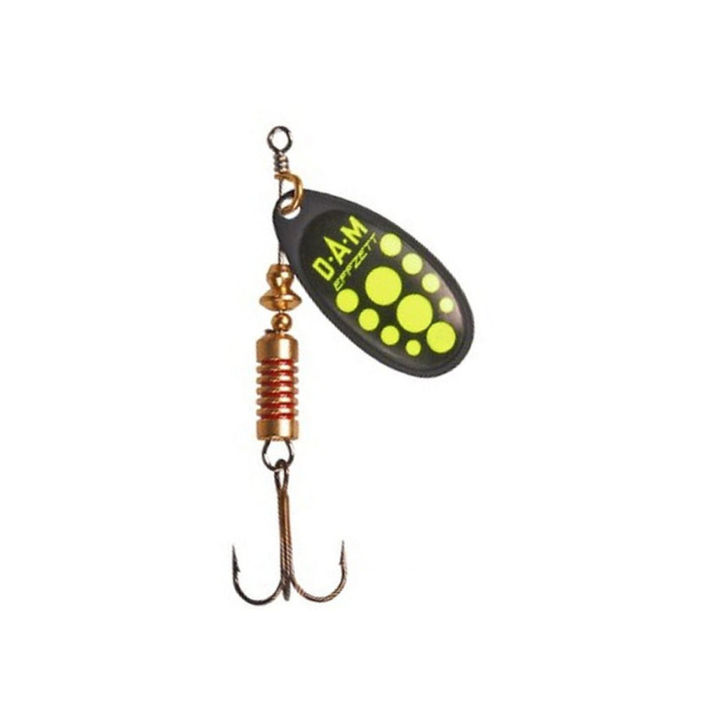 DAM FZ Standart Spinner #4 10g Black Yellow