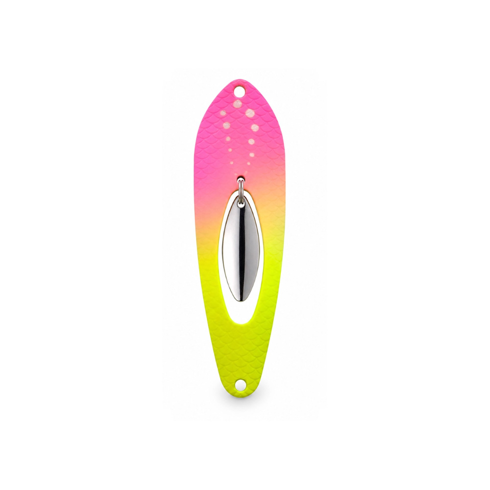 Element Hole Blade Spoon 24g Pink/Yellow