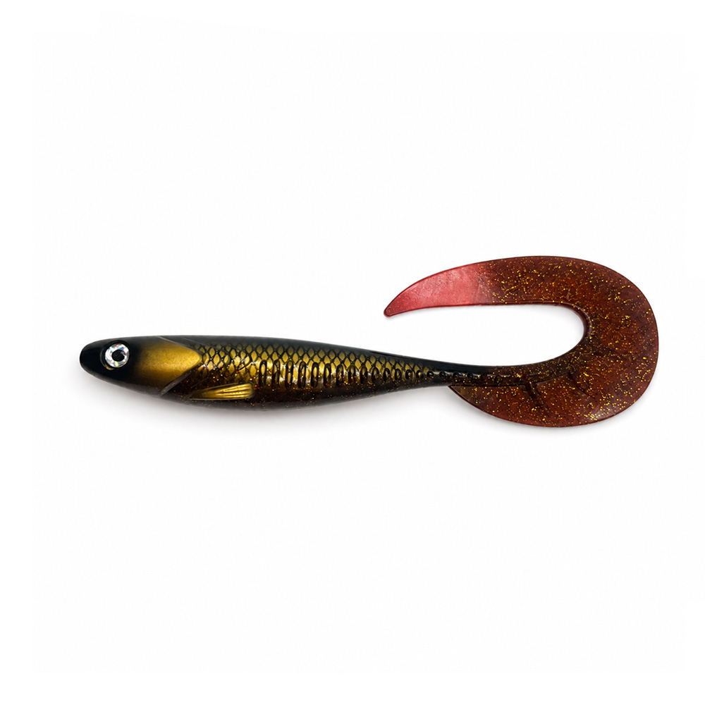 Element Curly Tail 79g 22cm Black Gold