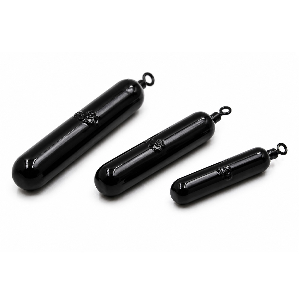 Juodas Jig-Rig Švininis Svarelis 3g 1vnt