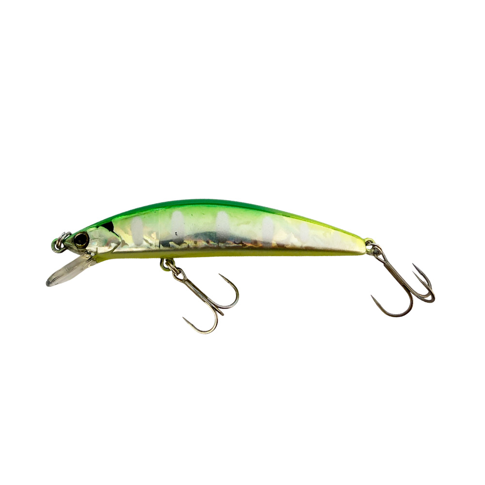 Jackall Timon Tricoroll GT 72SR-F 72mm 5.7g Flash Green Back