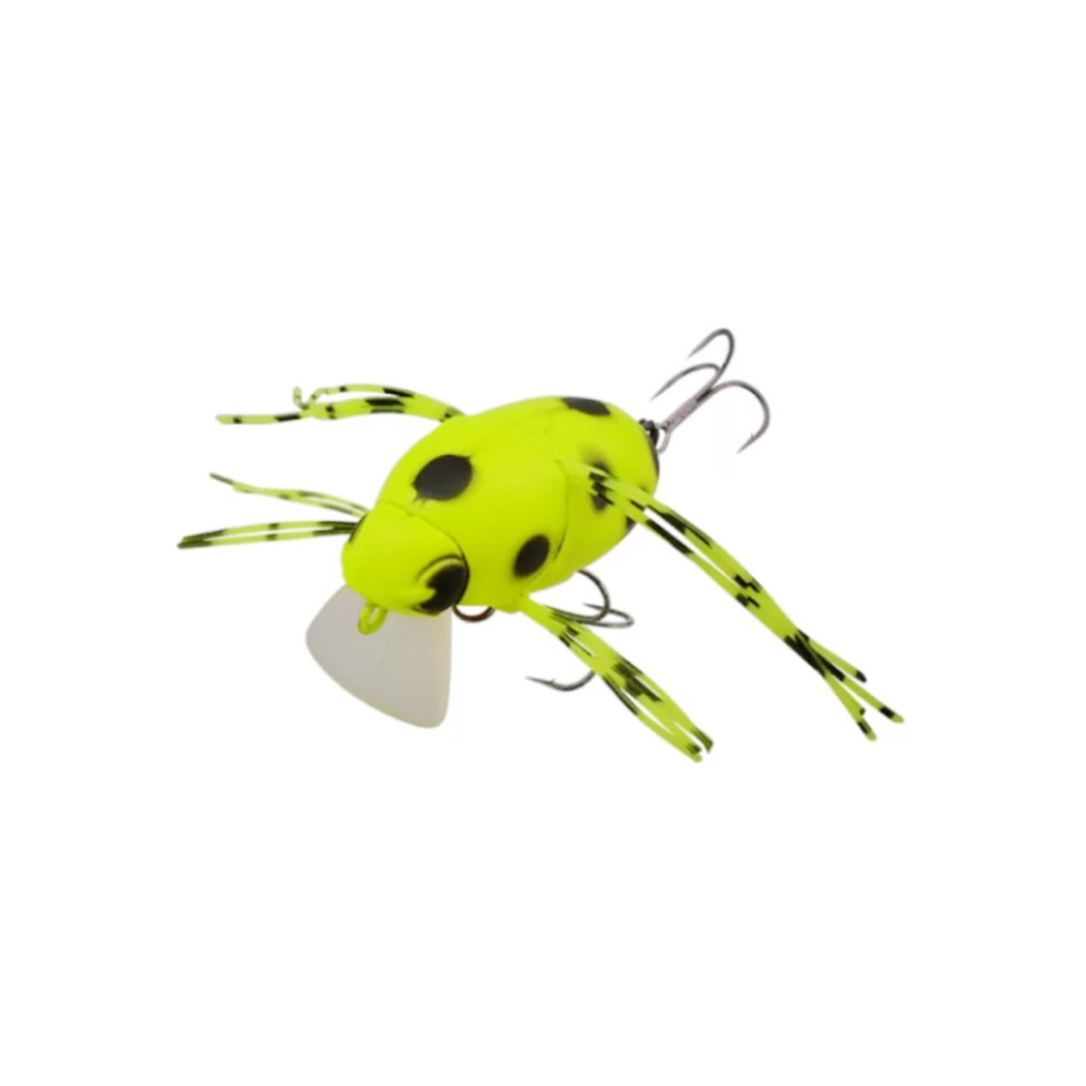 Jackall Chubby Bug 35 35mm 3.7g Mat Chart Ladybird