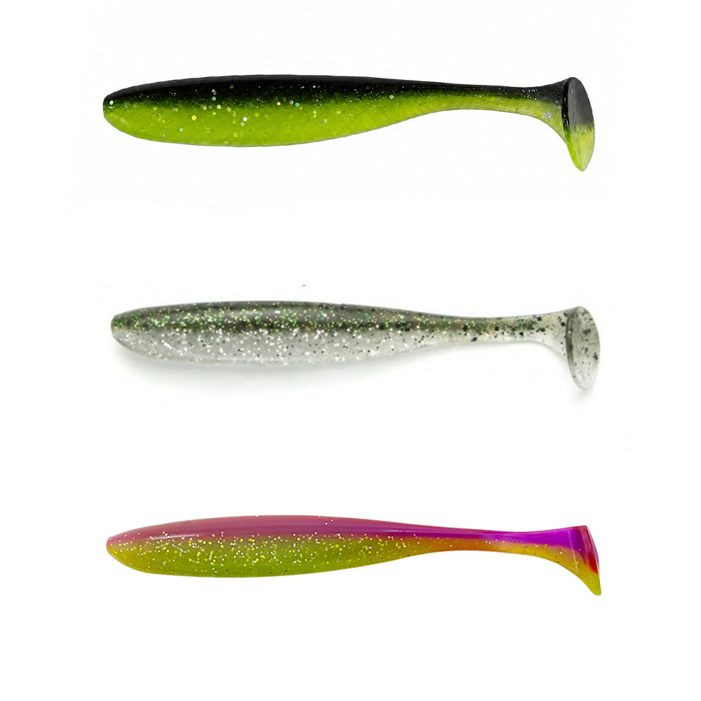  Keitech Easy Shiner 6.5" 16.5cm 24g MIX6 3vnt