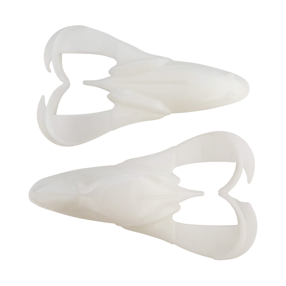 Keitech Noisy Flapper 3.5" 8.9cm 009S White 5vnt