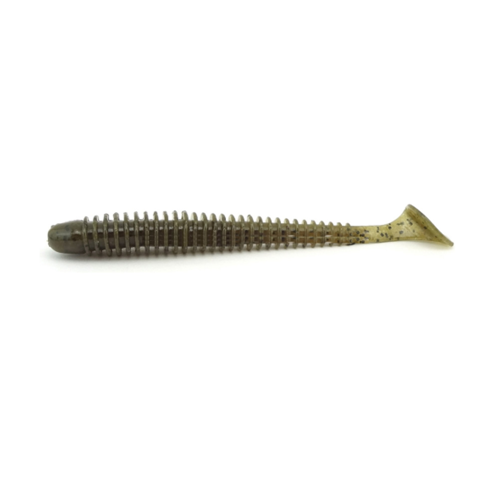 Keitech Swing Impact 3" 7.6cm 2.1g 101S Green Pumpkin PP 10vnt
