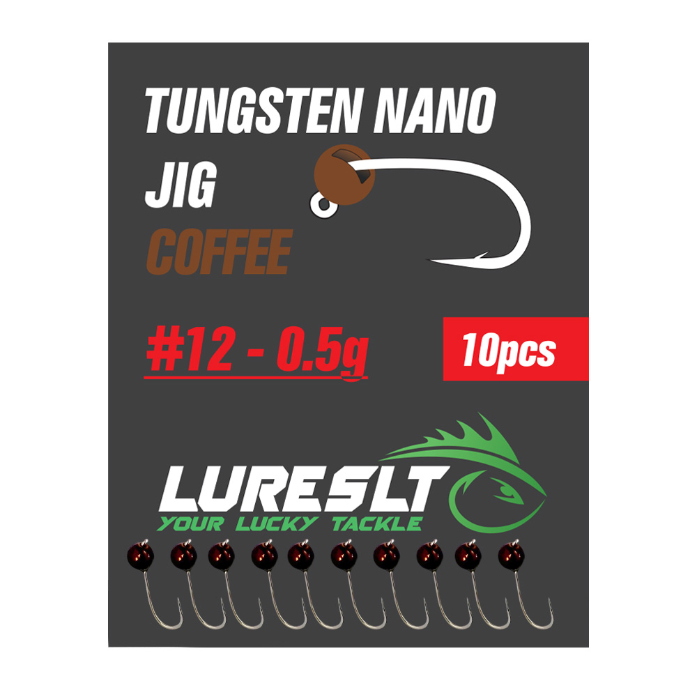 Tungsten Nano Jig #12 Ф5.5 1.4g Metallic Coffee