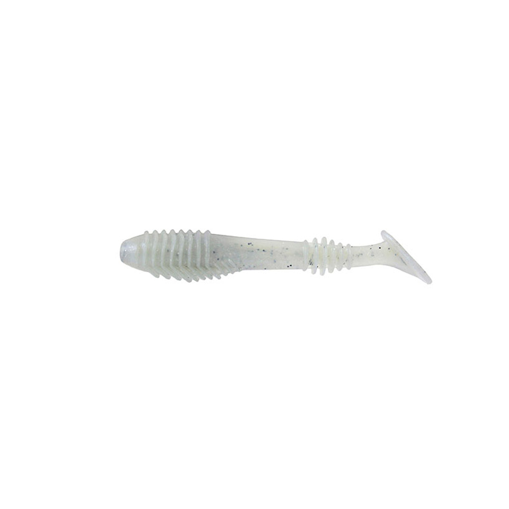 M5Craft Chubby Shad 2.2" 5.6cm #061 White/Pearl 7pcs