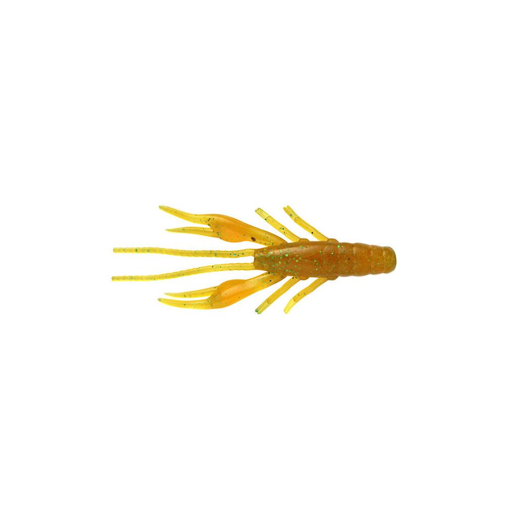 M5Craft CrayFish 2.8" 7.1cm #033 Motor Oil Caramel 8vnt