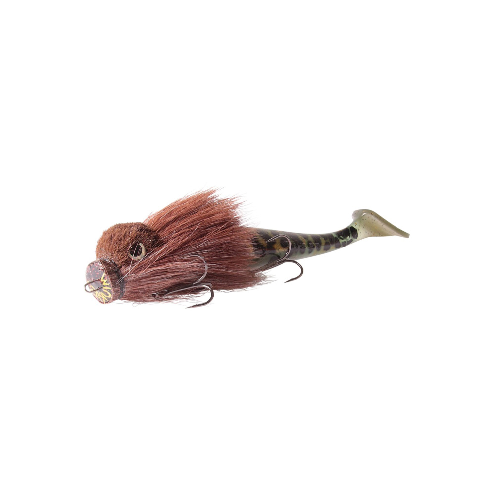 Miuras Mouse Pig Shad 26cm 115g Baby Brown
