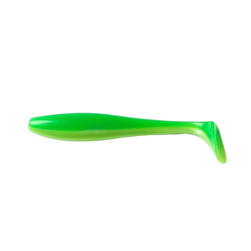 Narval Choppy Tail 12cm 4pcs. 057  Limetreuse