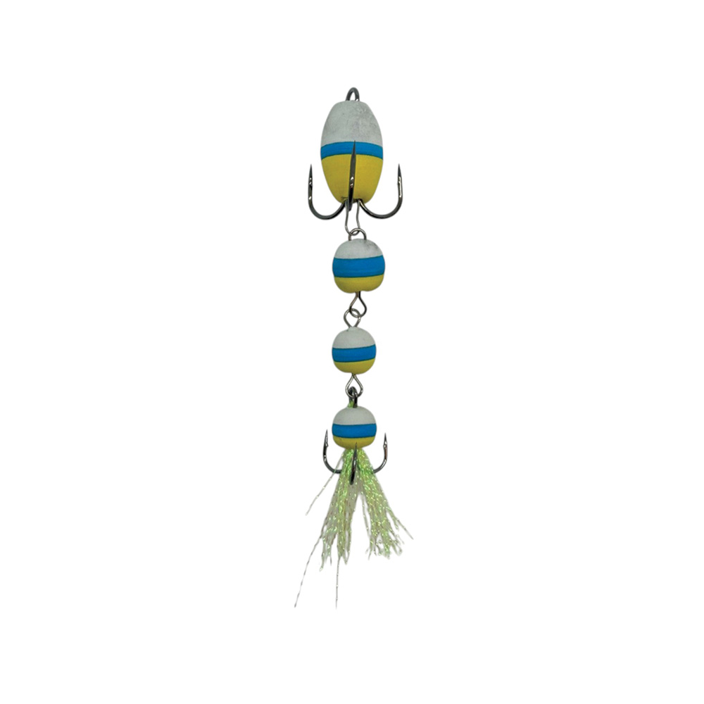 Pro FL 44073 Mandula 12cm White/Blue/Yellow 1pcs