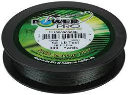 Power Pro Braid line 135m 0.13mm Moss Green