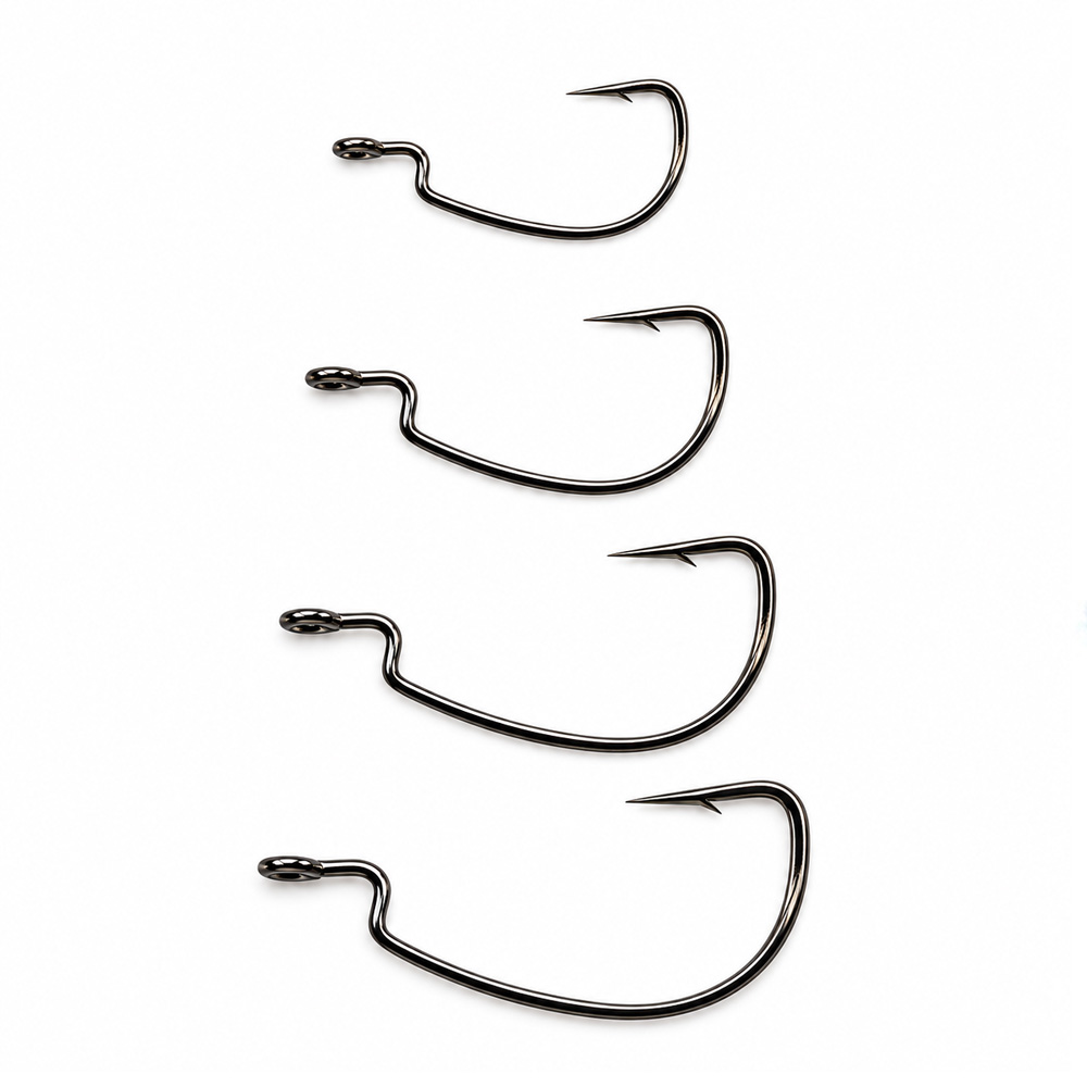 JigHead Offset Hook Micro Game #2 7pcs