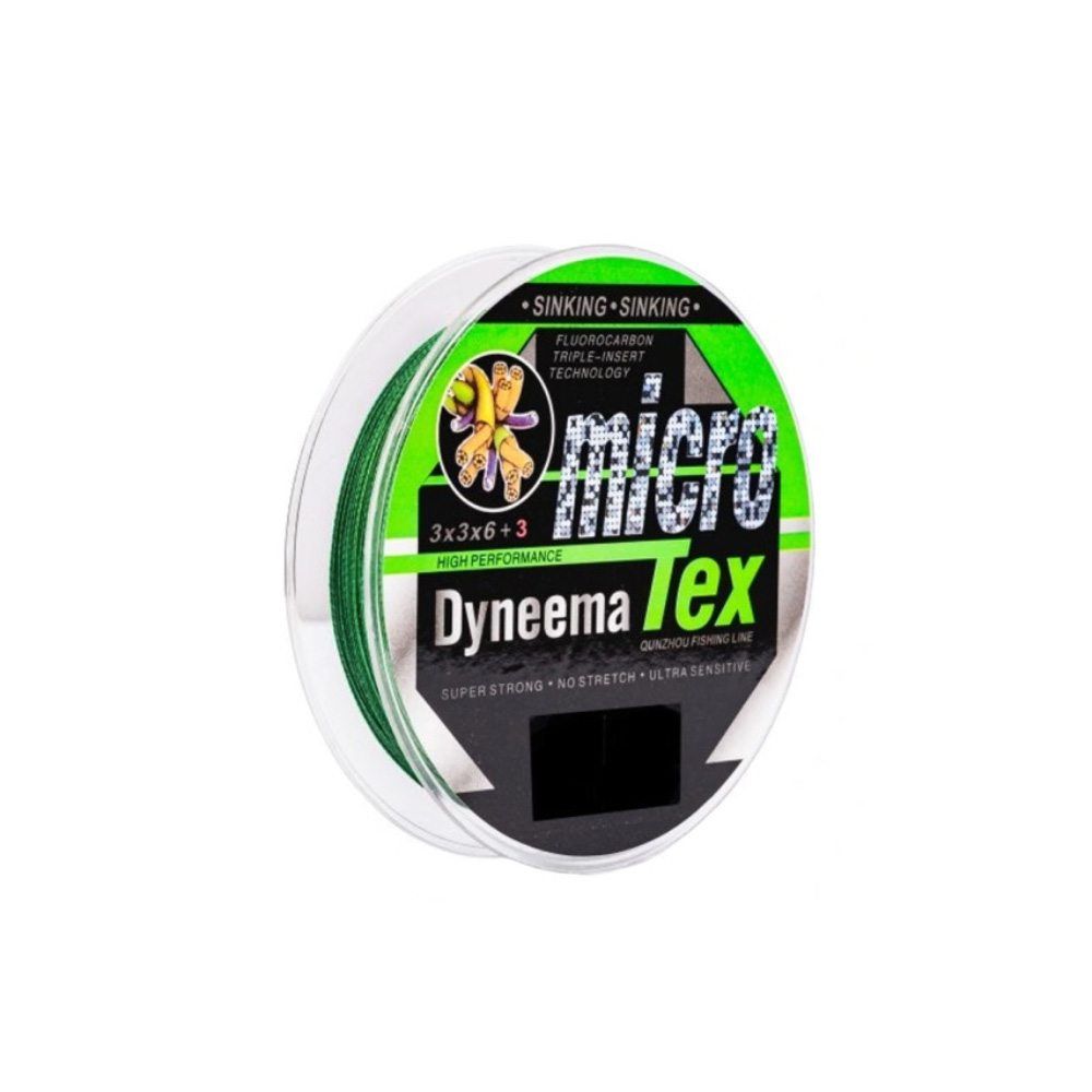 Pintas valas MicroTex Dyneema 150m 0,22mm - 17,8kg